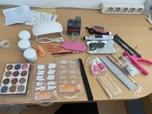 Kit de manicura profesional de acrílico, lámpara de uñas, taladro, polvo acrílico líquido, puntas de uñas brillantes, Kit de herramientas de decoración de uñas