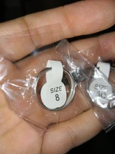 Anillos de acero inoxidable para hombre y mujer, anillo de titanio