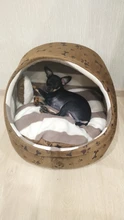 Cat Bed Nest Kennel Dog-Beds Cat-House Princess-Bed Dogs Washable Small Warm for Pet-Dog