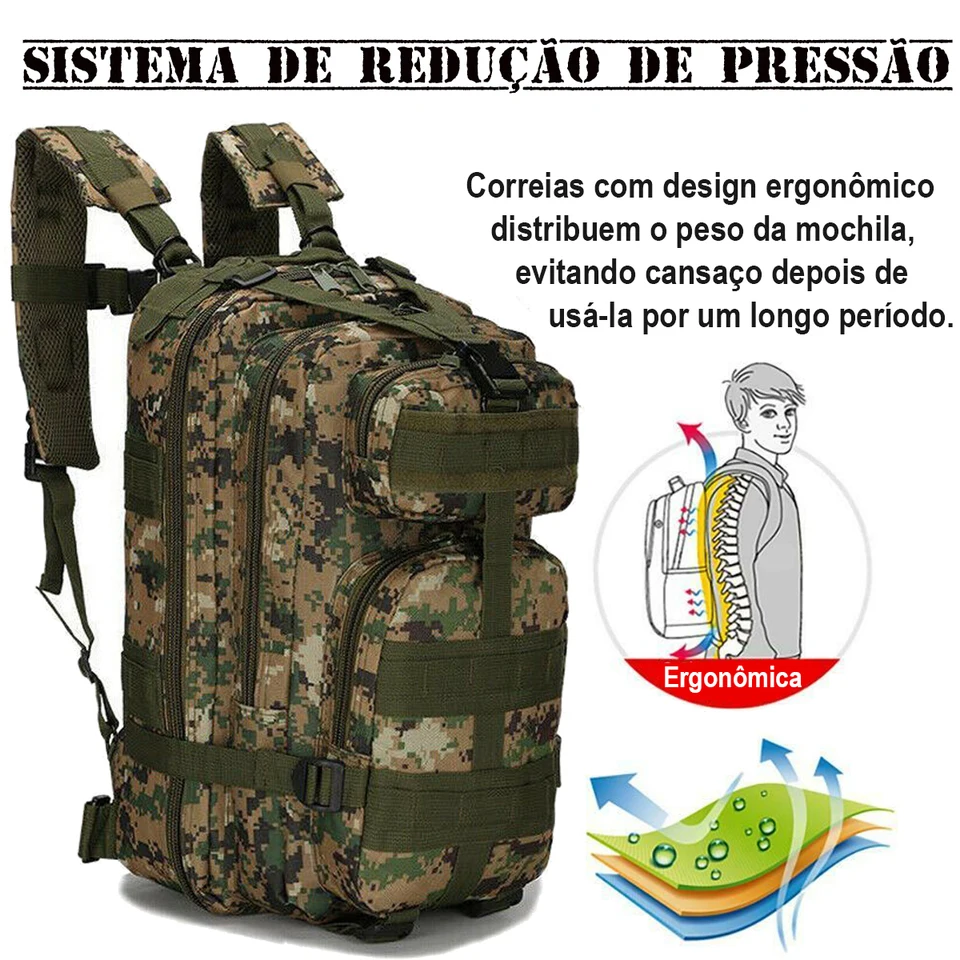 Bolsa TÃ¡ctica Militar Bolsa De Lona Militar