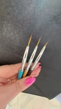 3 unids/set delineador para decoración de uñas pintura bolígrafo 3D consejos de acrílico DIY pinceles para Gel UV dibujo de línea de red manicura herramientas