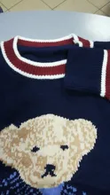 Bear Sweater Pullovers Shrugs Knitted Cartoon Warm Casual Winter Lady New-Fashion Autumn