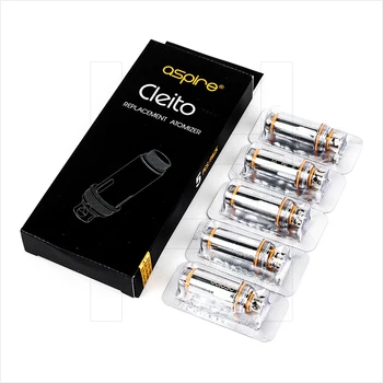 

Coil aspire Cleito 0.4ohm (Fast RF delivery)