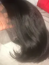 Pelucas de cabello humano corto recto peluca Frontal de encaje 360 pelucas frontales de encaje Bob recto pelucas frontales de encaje ISEE cabello malasio pelucas de cabello humano