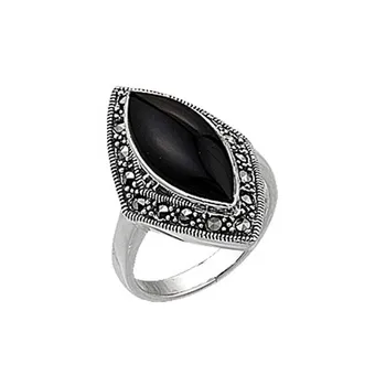 

Silver 925 Sterling Marcasite Ring