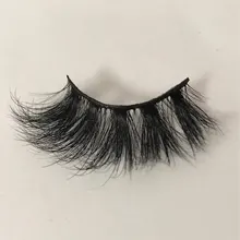 Pestañas de visón de 10-25mm, pestañas esponjosas 3d de visón, Maquillaje espectaculares, largas y naturales, extensión de pestañas al por mayor