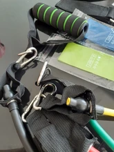 Banda con tubos de resistencia para Fitness, cuerda de tracción elástica para gimnasio y Yoga, expansor de entrenamiento, anclaje de puerta con asa y correa para el tobillo, 11 unidades