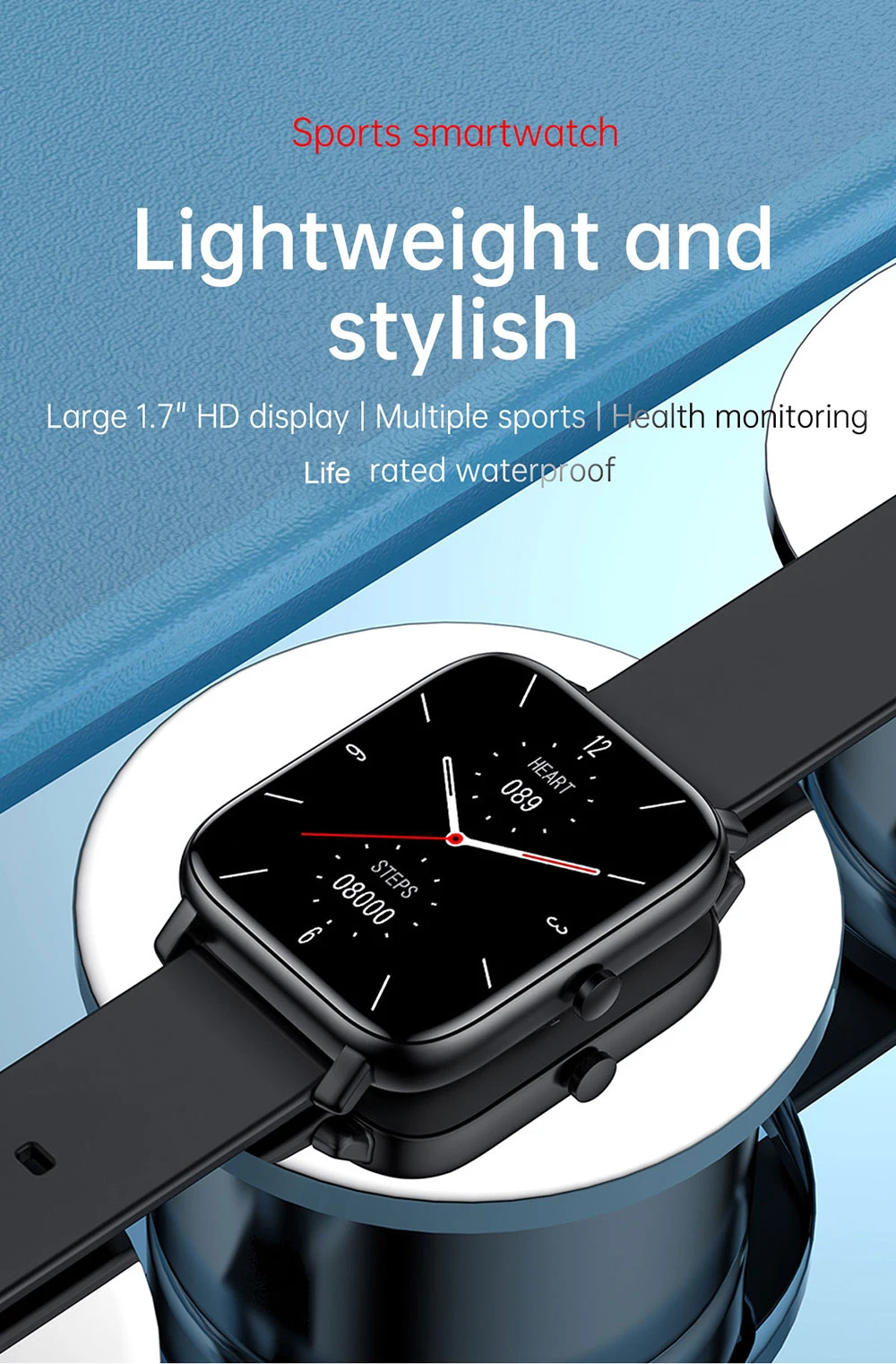 CHYCET Smart Watch Men 2022 Smartwatch Women Heart Rate Sleep Monitor Watches Sports Fitness Tracker Colok For Android IOS PK P8