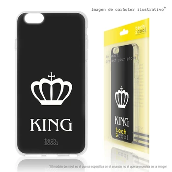 

FunnyTech®Silicone Case for Xiaomi Redmi Note 4 l design Crown King background Black