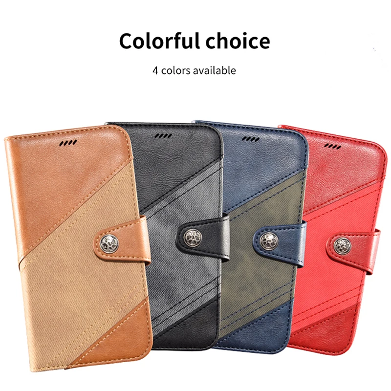 mobile phone case for huawei Honor Play 3 flip leather back cover screen protector book case on Honor Play 3 360 housing