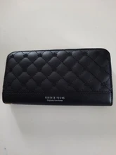 Hand Wallet Mobile-Phone-Bag Embroidery-Thread Double-Zipper Fashion Multi-Card Ladies