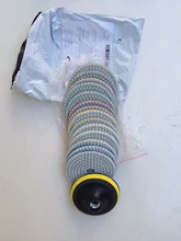 16 Uds almohadillas de pulido de diamante de 4 pulgadas 100mm húmedo/seco de piedra de granito de mármol pulido Uso de Set de discos