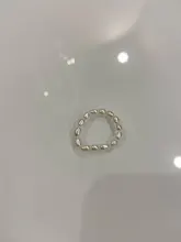 FFLACELL alta calidad Natural de agua dulce perla Multi-Cuentas anillo dedo joyería continuo círculo minimalista anillo de fiesta joyería