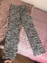 HEYounGIRL-Pantalones elegantes con estampado de cebra para mujer, de cintura alta Capris Harajuku, pantalones de señora informales para oficina, ropa de calle 2021