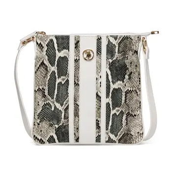 

FLO 3129 White Women Messenger Bag U.S. POLO ASSN.