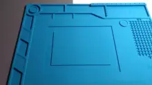 Silicone-Pad Desk Phone Computer-Repair-Mat Soldering-Station-Iron Heat-Insulation Magnetic