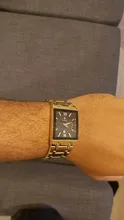 WWOOR-Reloj de pulsera de cuarzo para hombre, cronógrafo Masculino de color dorado y negro, resistente al agua, informal, cuadrado, a la moda, envío directo
