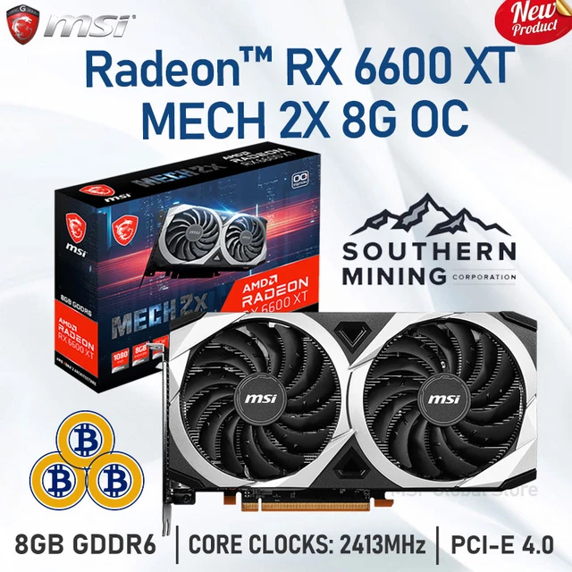 msi Radeon RX 6600XT MECH 2X 8G OC smcint.com