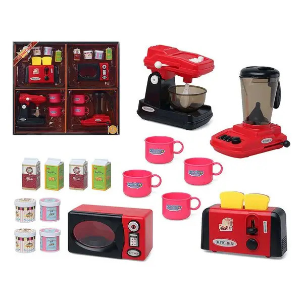 Kitchen Set Red 118682 photo
