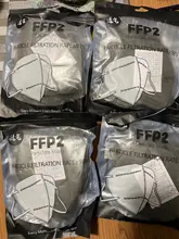 Mascarilla ffp2 con filtro, máscara facial fpp2 CE ffp2mascarilla KN95, máscara respiratoria antipolvo con ventilación