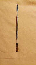 Espátula de cemento para uso Dental, instrumento de laboratorio de doble punta, herramienta de dentista, 1 unidad