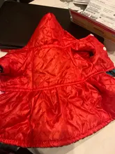 Abrigo con tutú y estampado de leopardo para perros y cachorros ropa de invierno con capucha, chaqueta reversible para perros pequeños