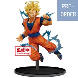 Presale декабский оригинальный Banpresto Dragon Ball Z Супер Саян Гоку ПВХ фигурка модель фигурные куклы