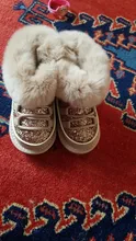 Girls Boots Toddler Children Shoes Winter Princess Fashion New Warm Fur for Rabbit-Hair