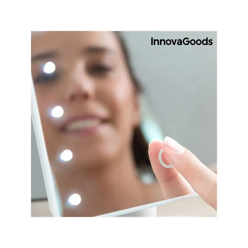 Светодиодный сенсорный Настольный зеркало InnovaGoods
