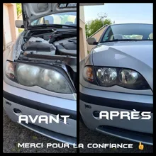 Kit reparador para arañazos de faros de coche, set de reparación para faros de vehículo de 800g, esmalte de pulido hidrofóbico de limpieza de luces delanteras, toallita y dos enchufes par conexión incluidos
