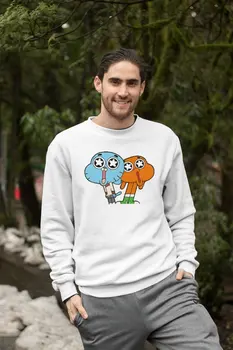 

Angemiel Wear Gumball And Darwin Men Sweatshirts
