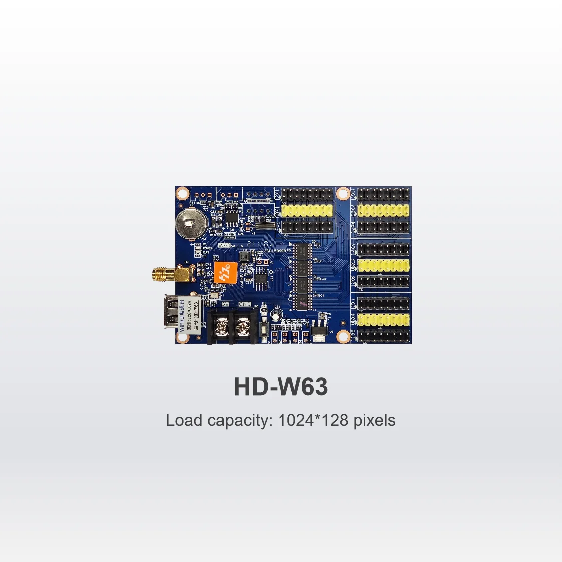 Huidu Asynchronization HD-W60 HD-W62 HD-W63 Wifi U-Disk Ports Single Dual Color LED Display Controller