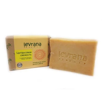 

Levrana natural handmade soap "citrus freshness"