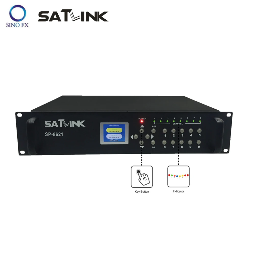 forudsætning at opfinde Sanselig Satlink Sp-8621 Dvb-t 8in2 Route Modulator 1080p Mpeg4 2 Frequency For 8  Channels - Radio & Tv Broadcasting Equipment - AliExpress