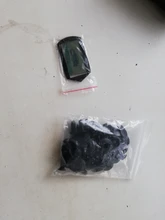 Cable flexible de pantalla LCD A61 + llavero de cristal para mando a distancia Starline A61, pantalla LCD con rayas cebra