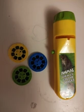 Balleenshiny-rompecabezas de interacción para padres e hijos, juguete luminoso para Educación Temprana, lámpara de proyector de Tobogán, Animal, dinosaurio