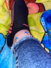 2019 nueva moda luminosa playa vientos azul estrella pentagonal borla tobillera cadena tobilleras para mujer Sandalias pies descalzos 4g