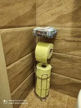 Shelf Stand Roll-Dispenser Paper-Holder Toilet-Paper Stainless-Steel Bathroom Home-Storage