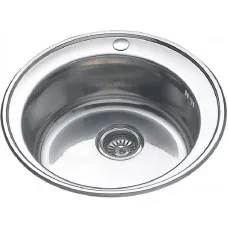 

Washing LS stainless steel ice врезная round D51 cm