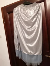 OHRYIYIE-falda de tul Vintage para mujer, faldas de malla de cintura alta elástica, largo plisado, para primavera y verano, 2021