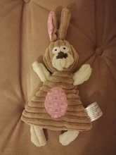 Anillo de papel de perro de juguete con chirrido para perros pequeños Chihuahua Limpieza de dientes de perro juguetes para mascotas accesorios para perros zabawki dla psa