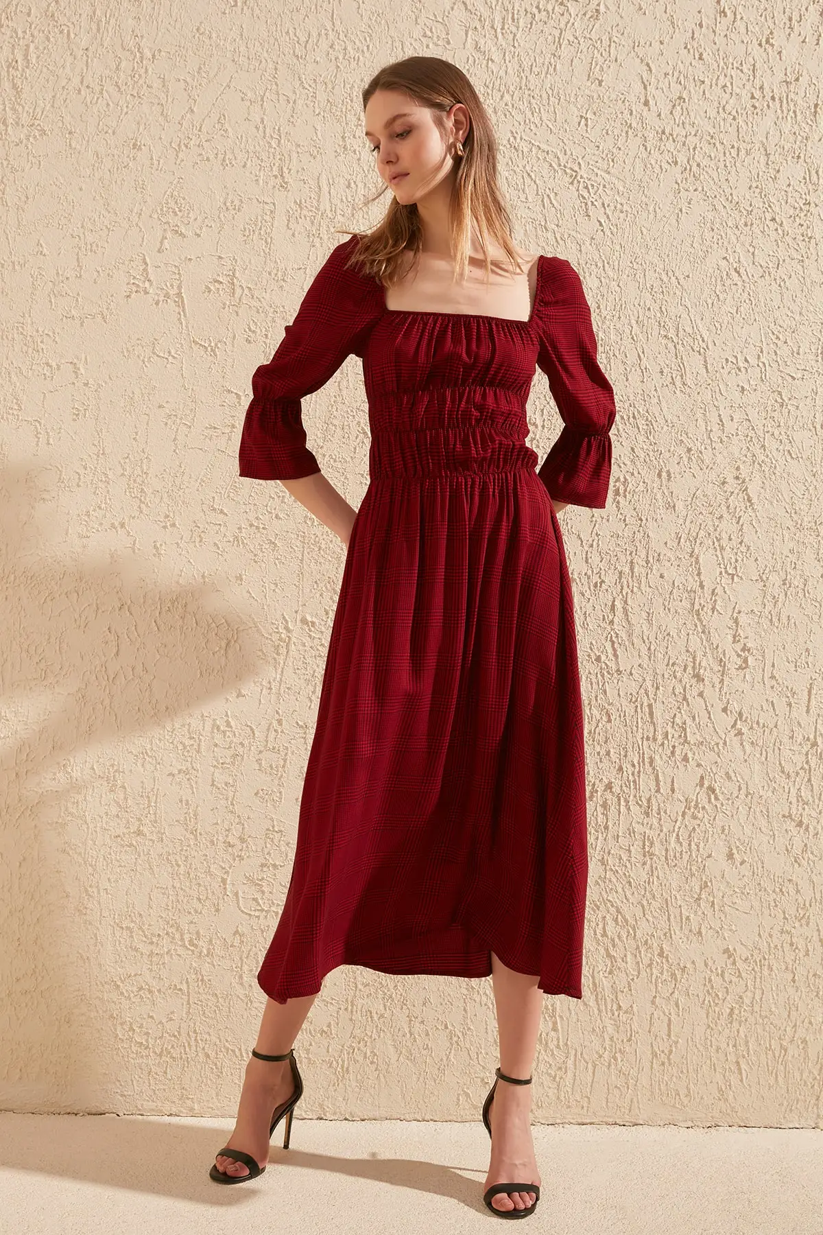 

Trendyol Square Collar Dress TWOSS20EL0955