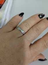 LEKANI-Anillo de plata de primera ley con forma de corazón para mujer, sortija, plata esterlina 925, corazón, estrella, boda, 5 estilos, gran oferta, 2020