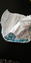 [Sigzagor] 1 grande nadar pañales pantalones tamaño OS todos en un pañal reutilizable bebé niña niño 18lbs-55lbs 8kg-25kg