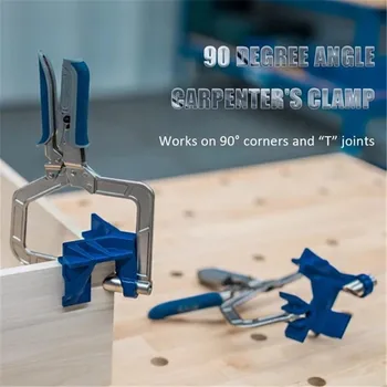 

Shopify Dropshipping 90 Degree Angle Corner Clamp Auto-adjustable Rugged Woodwork Right Angle Clamp Fit Tool