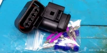 1 Juego de 4 Pin forma 3,5 MM VW Skoda VAG Conector automotriz 4B0973724 bobina adaptador de extensión eléctrica enchufe de cable 1J0973724 para AUDI