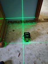 HILDA-Nivel láser, herramienta de nivelación de 12/16 líneas, 3/4D, nivelado automático, 360 Cruz Horizontal y Vertical, láser verde de gran potencia
