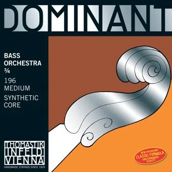 

196 dominant orchestra strings for double bass 3/4 orchestra Thomastik