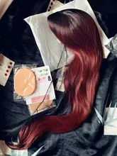 KooKaStyle-peluca sintética de malla con división para mujeres negras, cabellera larga y Lisa, Natural, resistente al calor