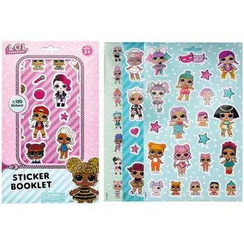 

L. o. L. Surprise-book Sticker - 5 sheets with approx. 120 Sticker 15x0,2x25 Cm